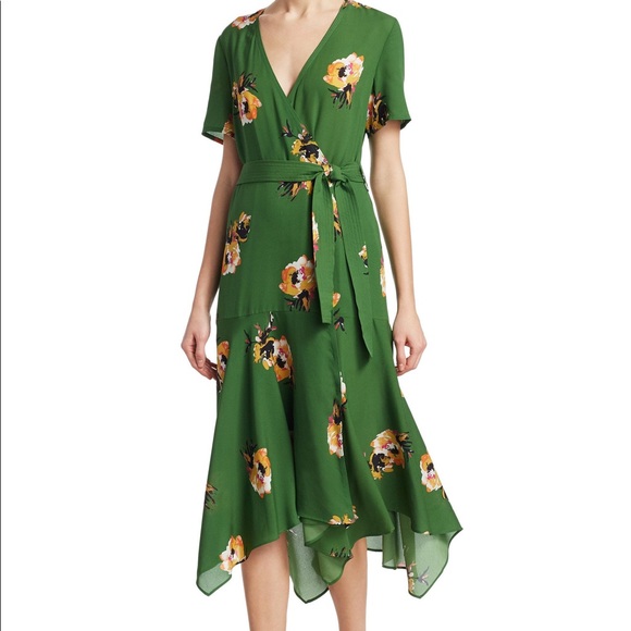 A.L.C. Floral Wrap Dress - Picture 4 of 4